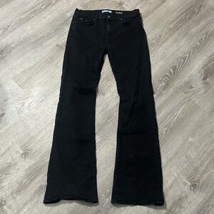 Seven7 Women's Black Jeans Blair Bootcut Size 32 Stretch Denim 32x34